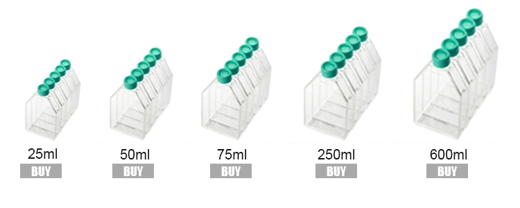 CE and ISO certification laboratory plastic cell tissue culture flask
