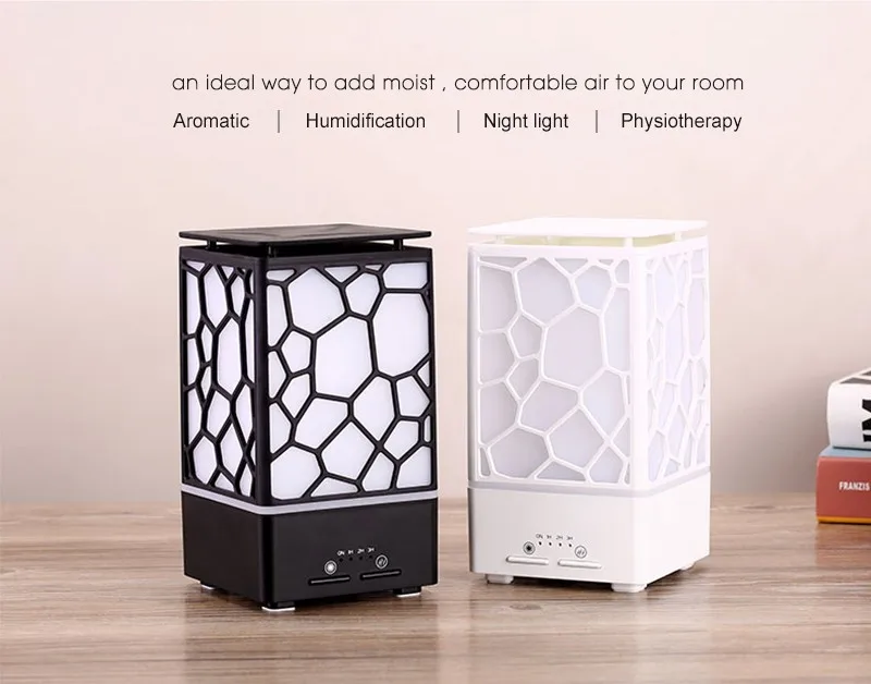 Water Cube Essential Oil Diffuser 200ml Aroma Diffuser Ultrasonic ...