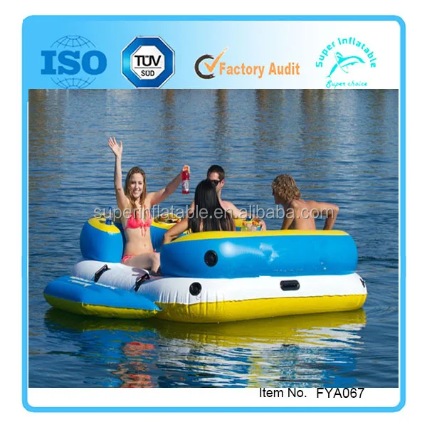 4 person island float