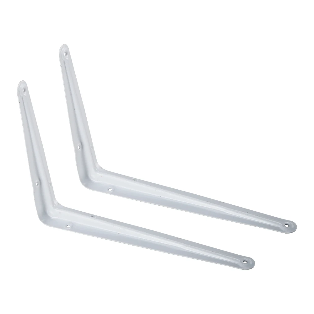 90 Degree Metal Bracket Shelf Bracket Fixed To A Wall Floating Plywood