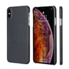 Direct Factory Wholesale Half Protection Matte Aramid Fiber Material Carbon Fiber Texture Mobile Phone Cases For iPhone XS Max
