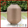 100 polyester spun yarn dyed micro polyester bright yarn