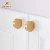 Solid Brass Material Round Drawer Handle /Kitchen Cabinet Pull knobs Furniture Hardware fancy cabinet handles drawer pulls