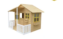 wooden playhouse