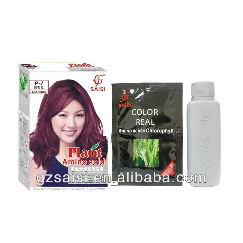 Chemical Free Hair Color Manufacturer Permanent Non Allergic Hair Dye