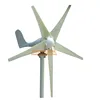 Low Start Wind Speed 3 Phase AC12V/24V 3 Blades or 5 Blades wind generator 400W residential wind turbine