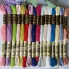 JMG Brand Best price top quality cross stitch thread / DIY embroidery thread floss