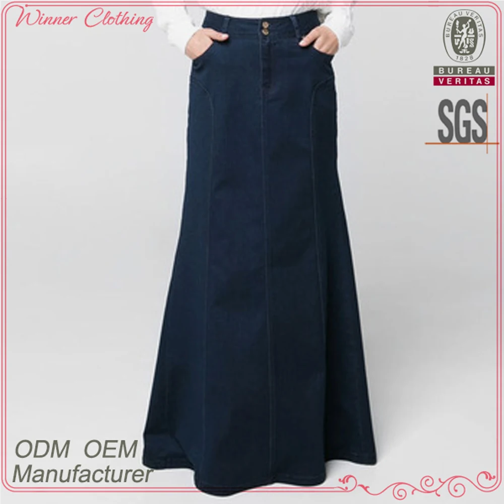 jeans long skirt and top