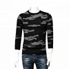 Army Tank Round Neck Pullover Military Long Sleeve Wool Sweater