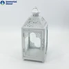Hot sale metal lanterns with LED candles