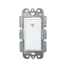 Wireless WIFI Remote Control Two Color Rocker Button Wall Mount Light Switch Support Iphone or Android System