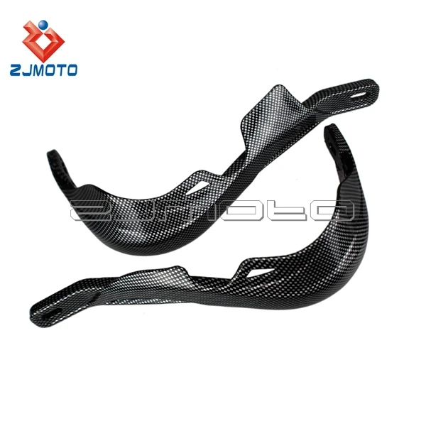 Custom Dirt Bike Carbon Fibre Handguard Zjmoto Supermoto Carbon Fiber