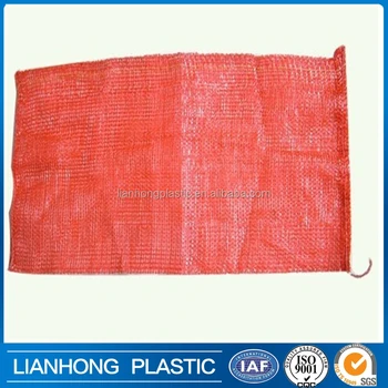 plastic mesh bags drawstring