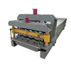 Automatic Type Colored Glazed Roof Tile Panel Step Cold Roll Forming Machine