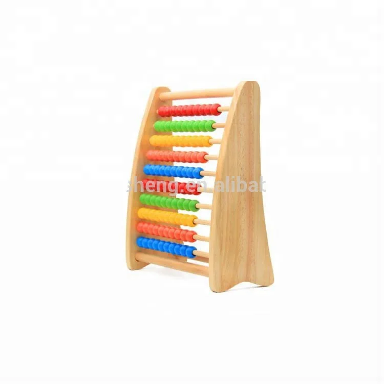 kid wood abacus toy