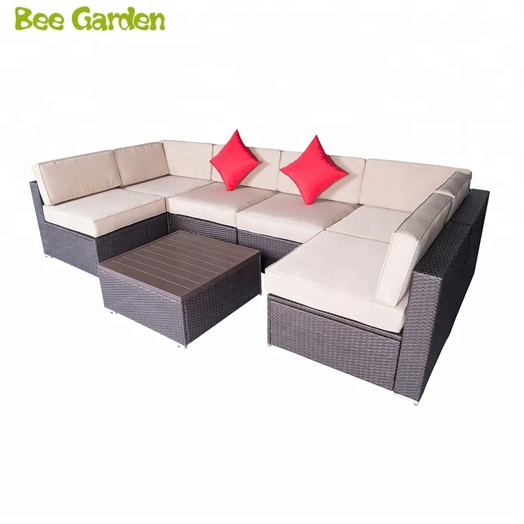 Outdoor Rattan Sectional Wicker Sofa Wilson And Fisher Patio