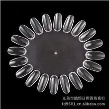 Manicure works display plate nail polish nail nail color display board fake nails swatches card