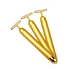 Facial Vibrating Uplifting Beauty Roller Bar Face tighten beauty equipment 24k gold beauty bar