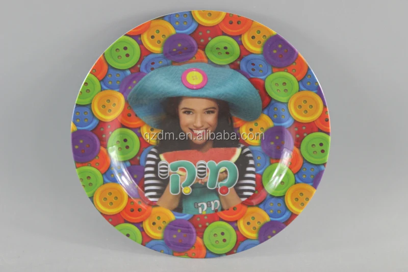 Kid's Melamine Round Plate Food grade
