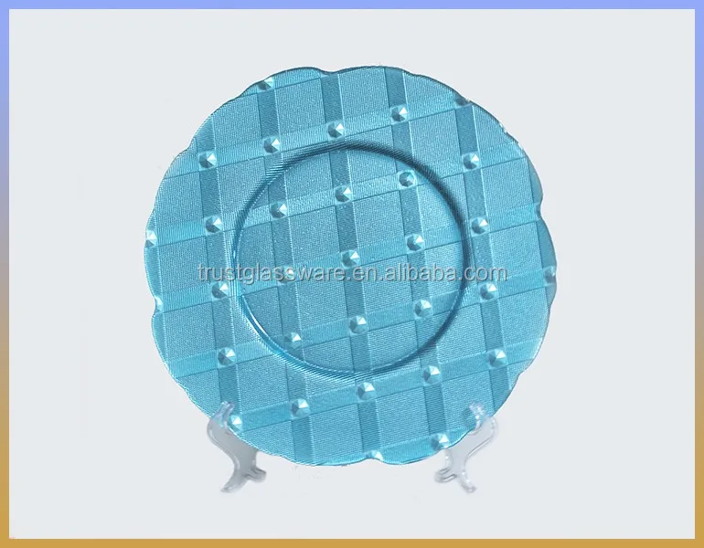 custom Glassware printed dinner plates