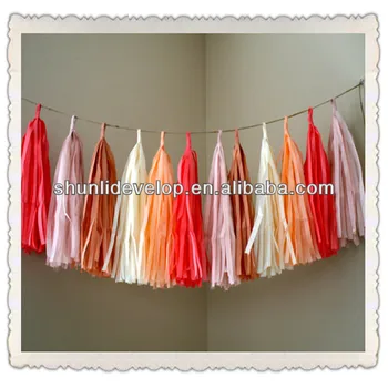 nursery tassel garland