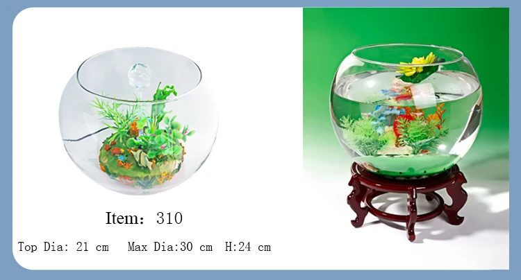 Decoration Round Glass Fish Tank Aquarium With Accessories Buy Round   HTB1k1o6lyAnBKNjSZFvq6yTKXXaq 