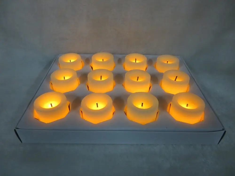 source flameless votive candle battery operated flickering teali