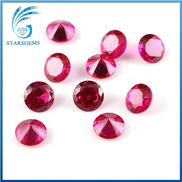 Competitive Gemstone Price Round Shape Ruby Gemstone - Buy Competitive