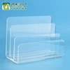 Best wholesale cheap multi purpose clear file a4 paper book attractive acrylic display rack