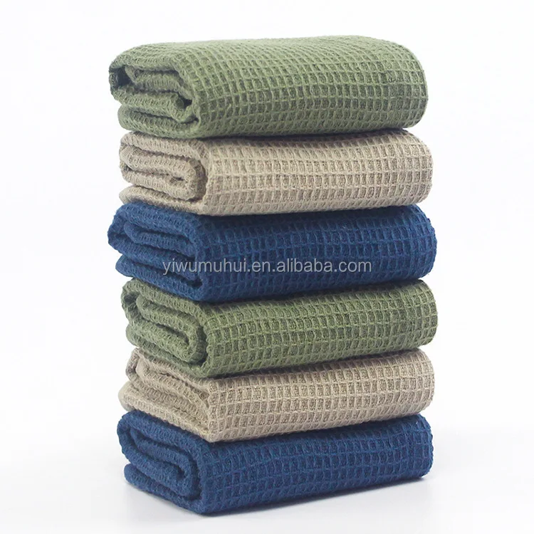 Kitchen Dishwash Towels Absorb Water And Decontaminate Waffle Towels