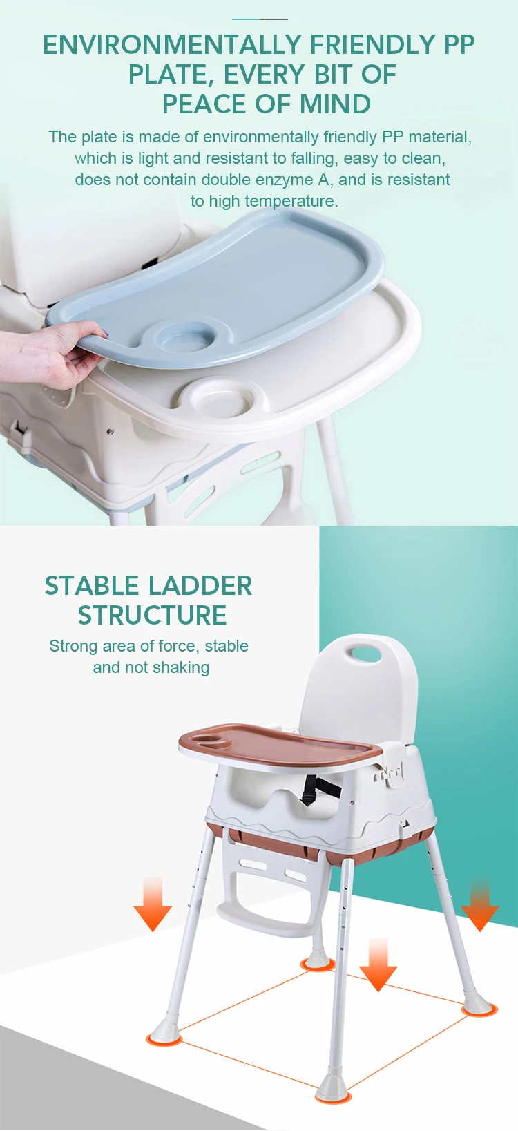 Hot Adjustable Portable Baby Infant Toddler Feeding Booster Seat