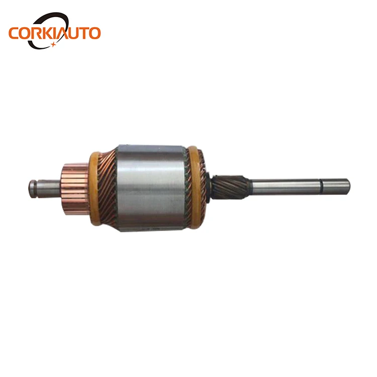 2581 9001184001 9001087321 Im328 Starter Motor Armature 12v Shaft Used