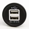 High Quality 4 USB QC3.0 Car USB Charger fast charging USB Car Charger with retail package