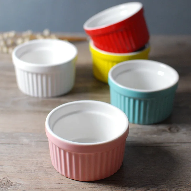 High Quality French Home Kitchen Round Cake Ramekin Personalized Cheap