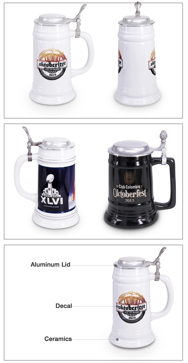 Customized Oktoberfest Ceramic Beer Mug For Sale Buy Ceramic Beer Mug