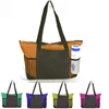 Fashion Women Multiple Pocket Outdoor 600D Polyester Custom Teacher Tote Bag with Mesh Pockets