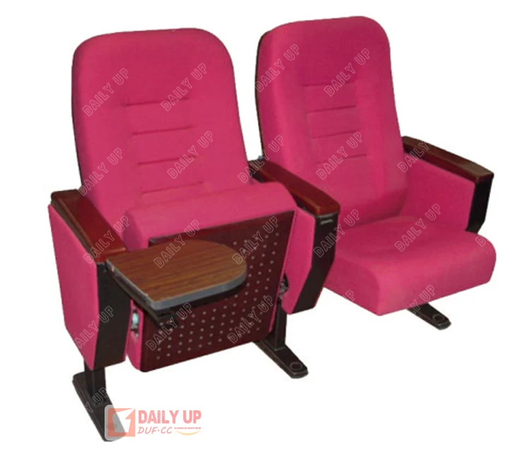 School Medium Row Auditorium Chair College Student Lecture Hall Chair with Writing Tablet