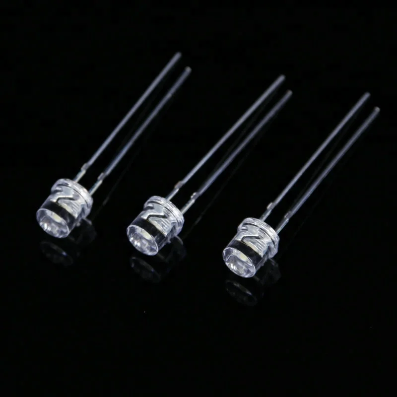 
Flat 3*3.2mm with flange series Lamp LED 