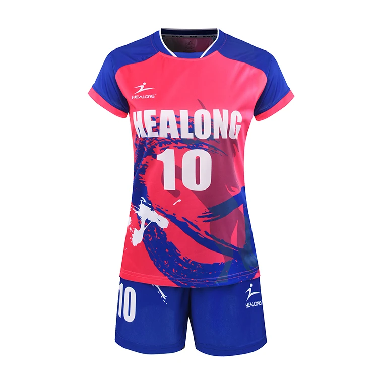 Healong China Professional Fashion Design Sportswear Dye Sublimation Volleyball  Jersey - China Volleyball Jersey and Volleyball Jerseys price