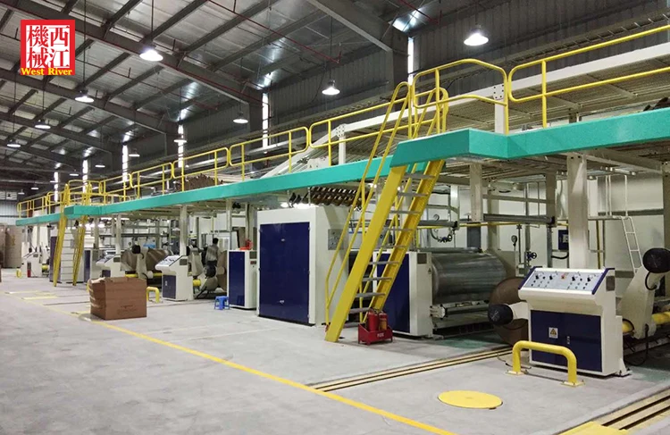 Fully Automatic Box Making Machine Corrugated Cardboard Making Machine Production Line