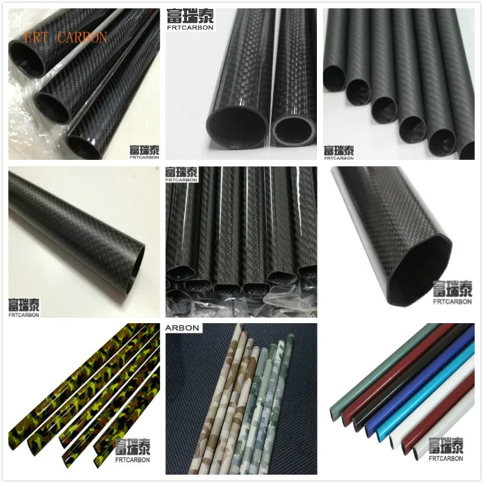 FRT CARBON different carbon fiber tubes