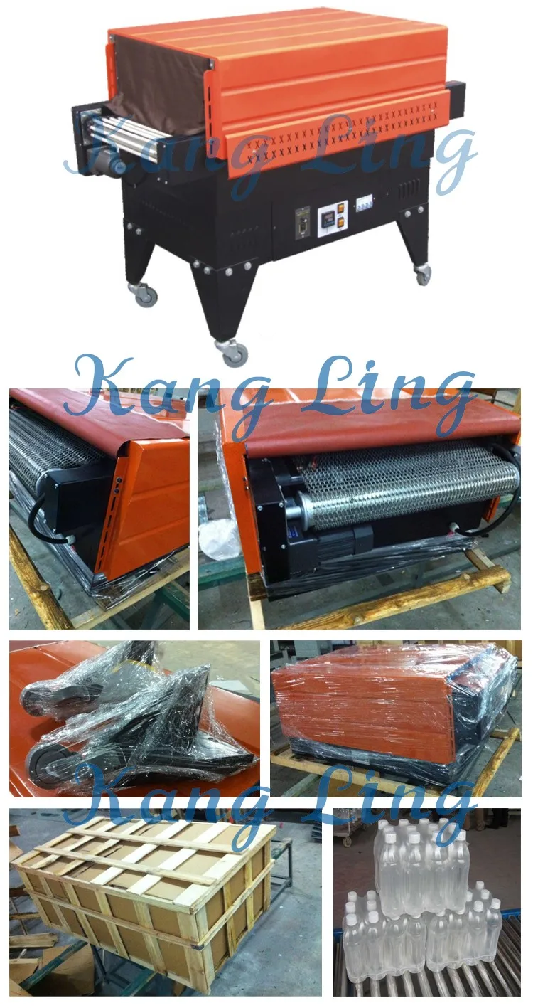 Jet Shrink Wrapping Machine Automatic Plastic Water Juice Shrink Wrapping Packaging Machine For