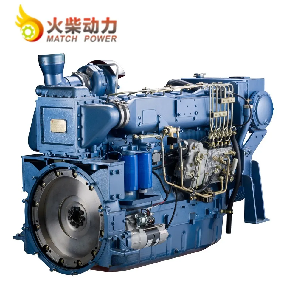 Top Quality! Weichai 4cylinder Deutz Intercooler Marine Engine With