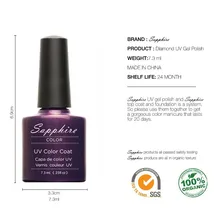 Color No1 31 Brand Nail Art Sapphire Nail Gel 80 Fashion Colors UV Gel Polish