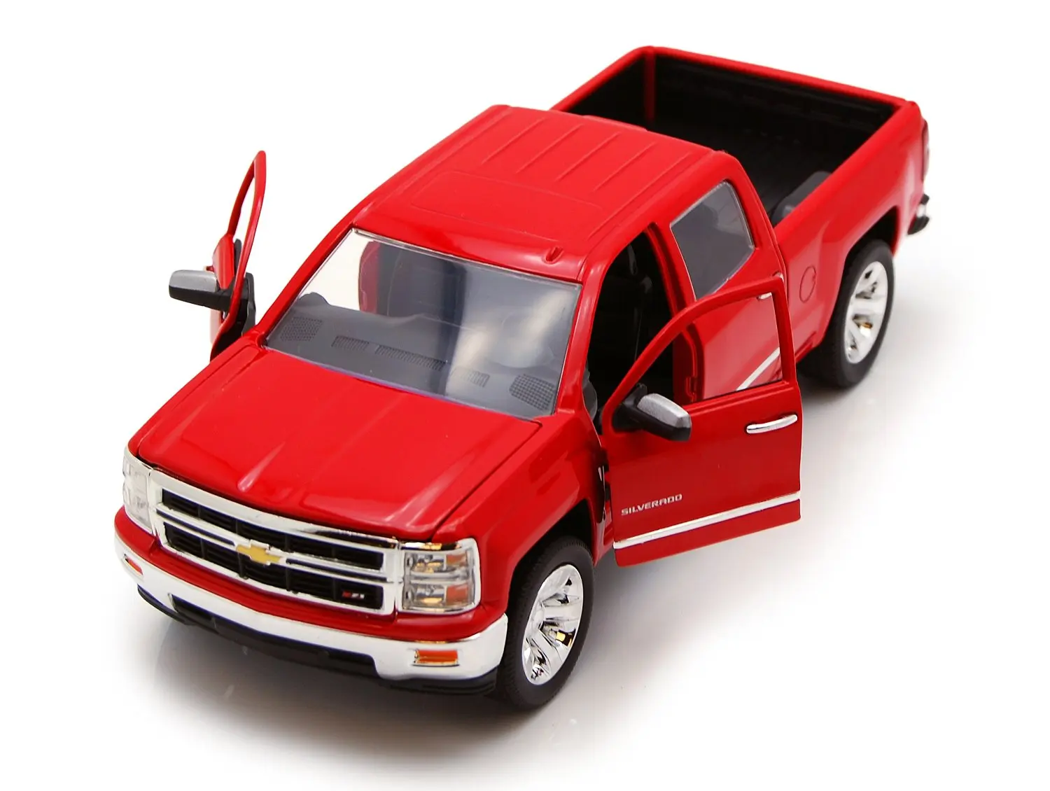 red chevy silverado toy truck