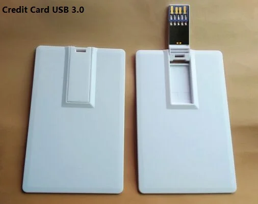 Vente chaude carte de crédit USB 3.0 Flash Drive réel
