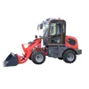 Agricultural Tools Brand ZL08F Small Farm Wheel Loader With Pallet/Grass Forks