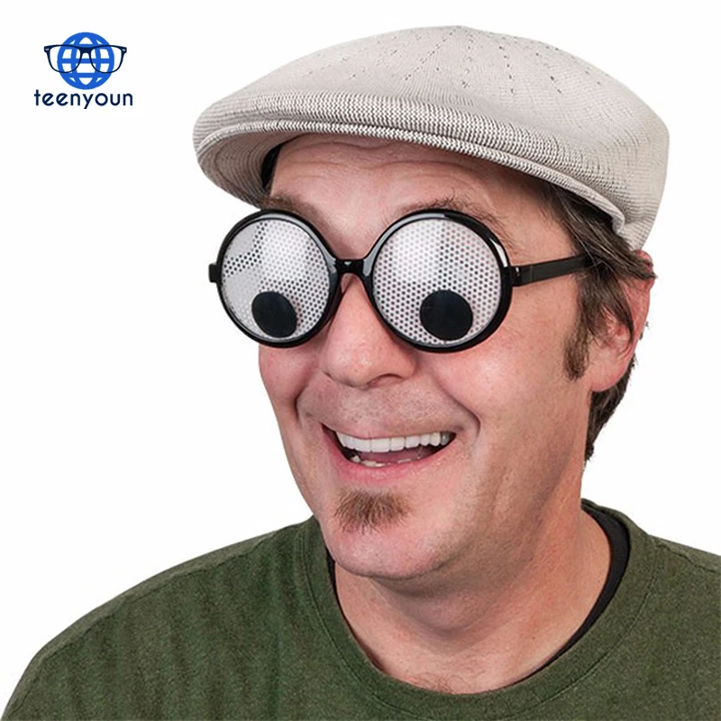 Funny Googly Eyes Goggles Shaking Eyes And For Cosplay Costume And ...