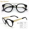 Custom Simple Design Acetate Photo Eye Glasses Frame