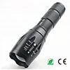 Waterproof 18650 Li-battery Telescopic XML T6 zoomable Light Tactical Led Torch Flashlight